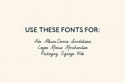 Mavericks + Pelicano, a Script Font by Bruised Goods (Thumbnail 6 of 10)