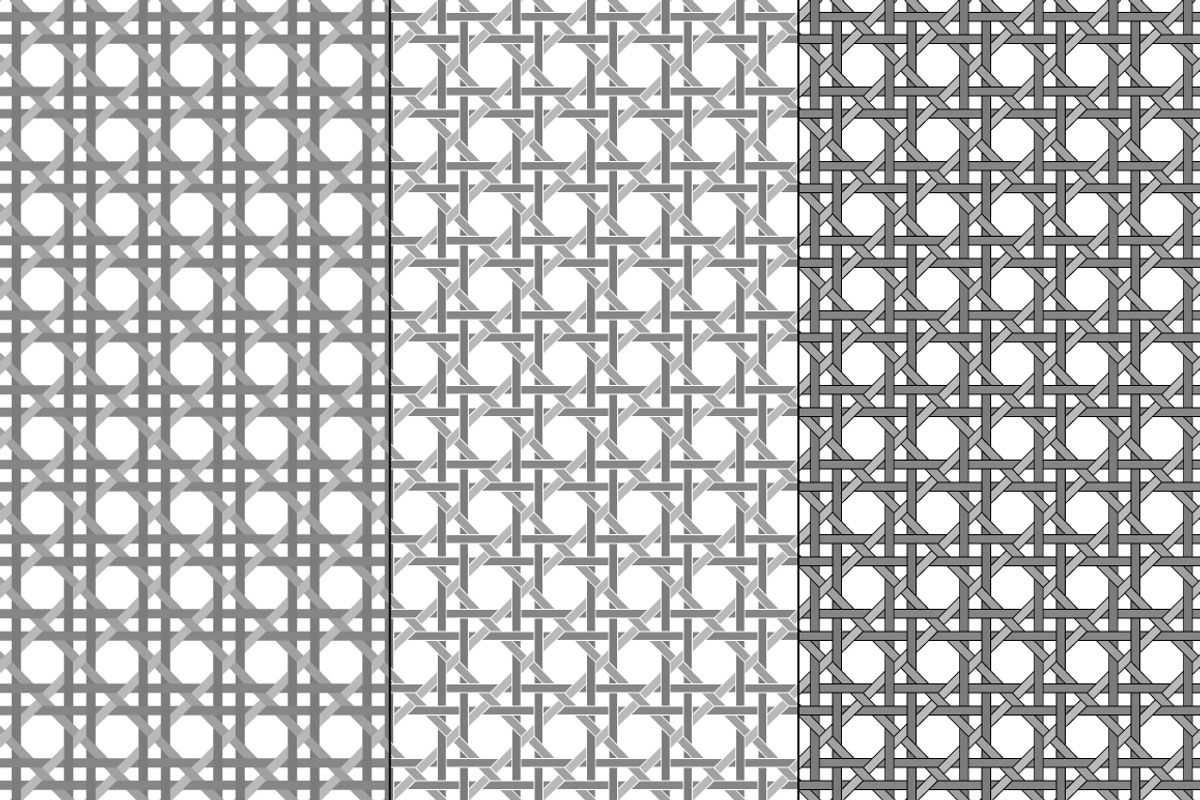 Classic Caning Lattice Patterns, a Pattern Graphic by Melissa Held Designs (Photo 3 of 4)