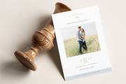 Save the Date Photo Card Template, an Invitation Template by By Stephanie Design (Thumbnail 1 of 6)
