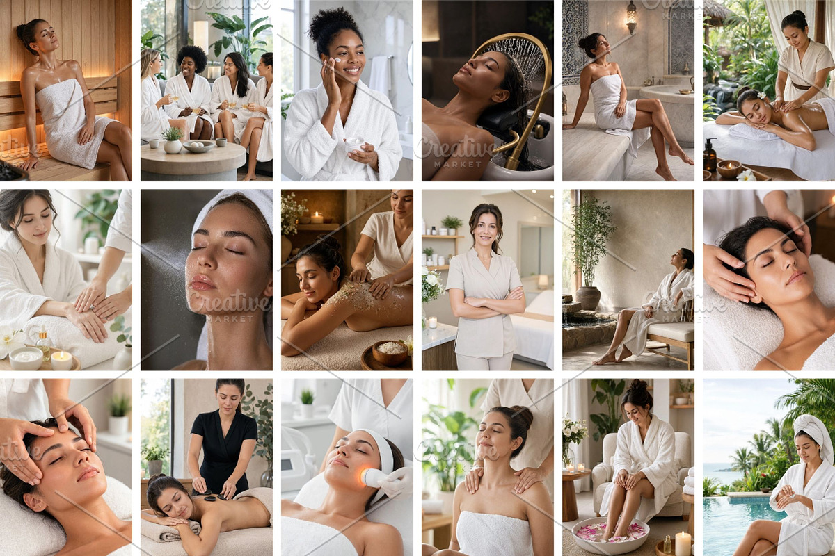 70 Womens Spa Stock Photos, a Health & Medical Photo by Selenique Studio (Photo 7 of 9)