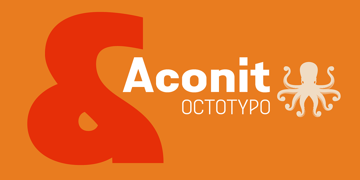 Aconit, a Sans Serif Font by Octotypo (Photo 9 of 9)