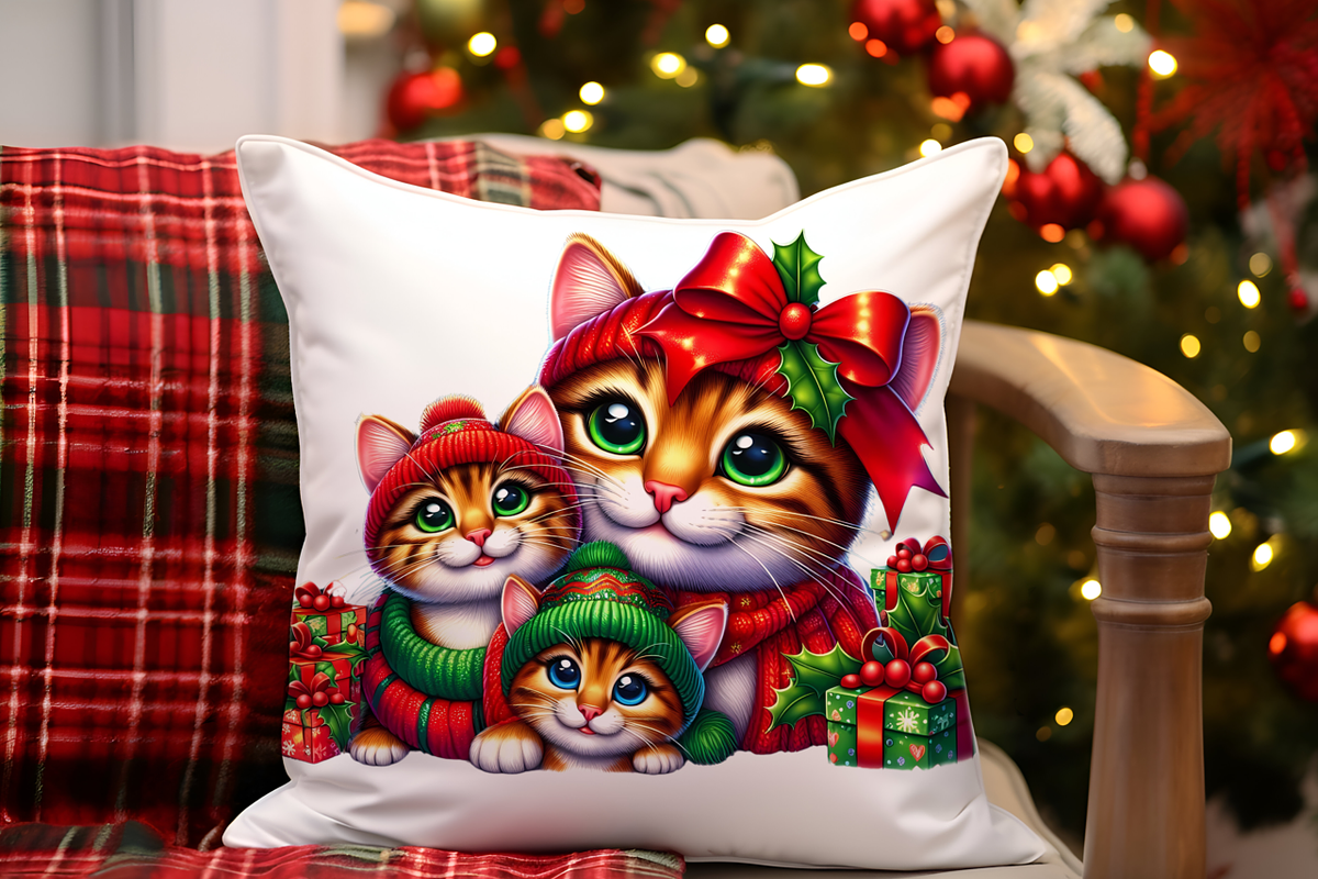 Christmas animal families, an Animal Illustration by AnetArtStore (Photo 8 of 8)