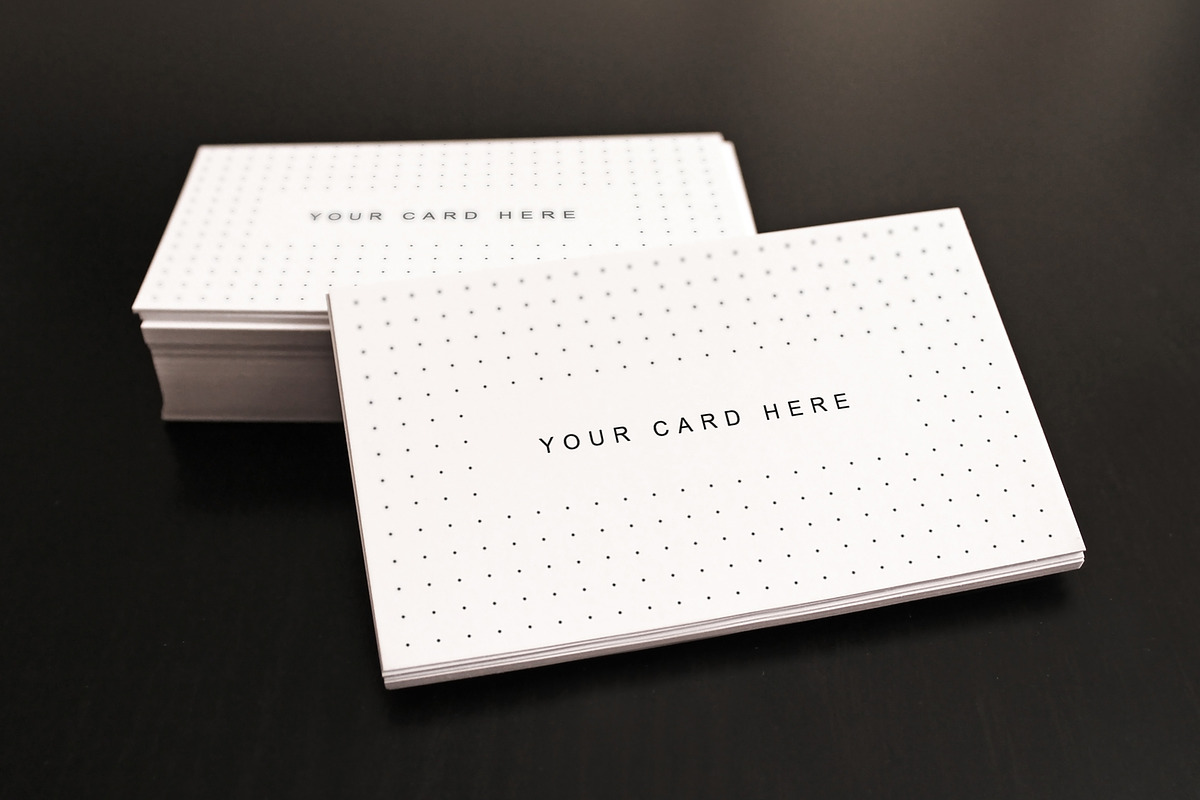 Bundle Flyer Business Card Mock-up, a Print Template by Giallo (Photo 13 of 21)