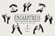 Enchantress. Magic designs +bonus, an Illustration by Croisy (Thumbnail 1 of 7)