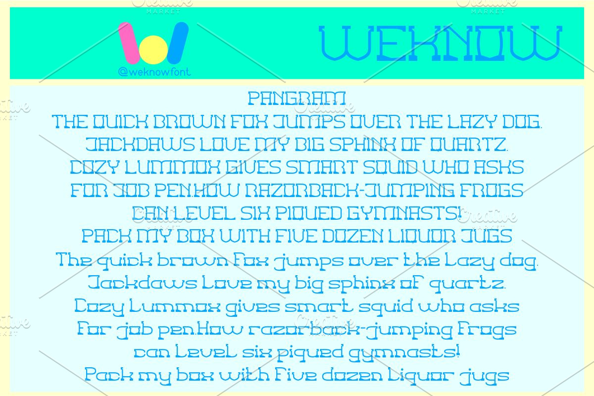 Amusement Park font, a Font by weknow (Photo 6 of 8)