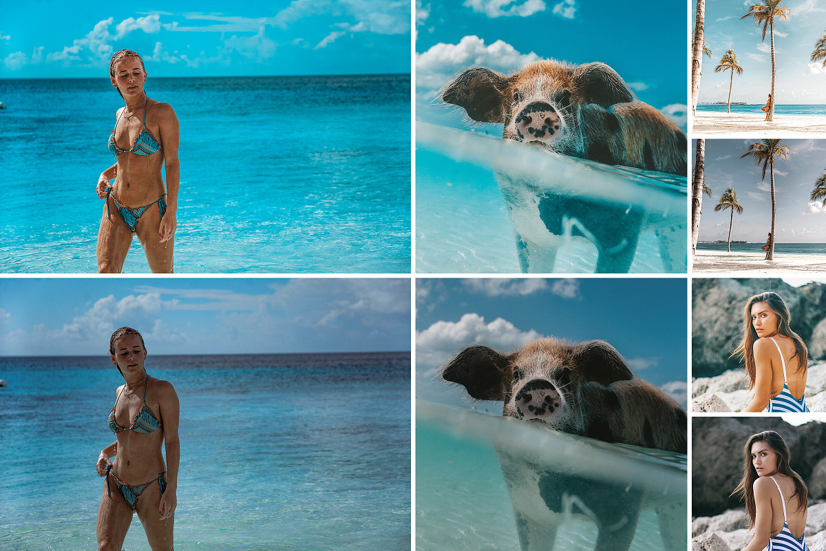 22. Beach Vibes Presets, an Action Add-On by Advina Store (Photo 2 of 8)