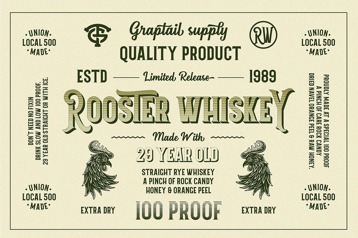 Grantmouth Font Duo + Extras preview 5