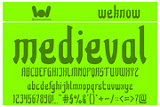Kingdom of Heart font, a Font by weknow (Thumbnail 2 of 5)