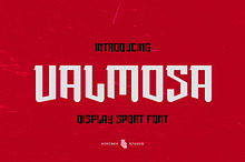 VALMOSA - Display Sport Font