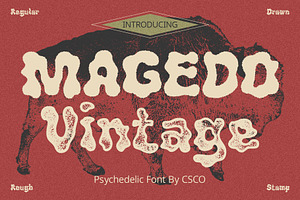 Magedo Vintage Fluid Font