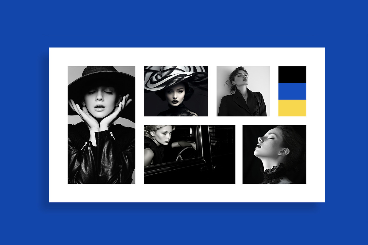 Minimal Brand Mood Board Template preview 5