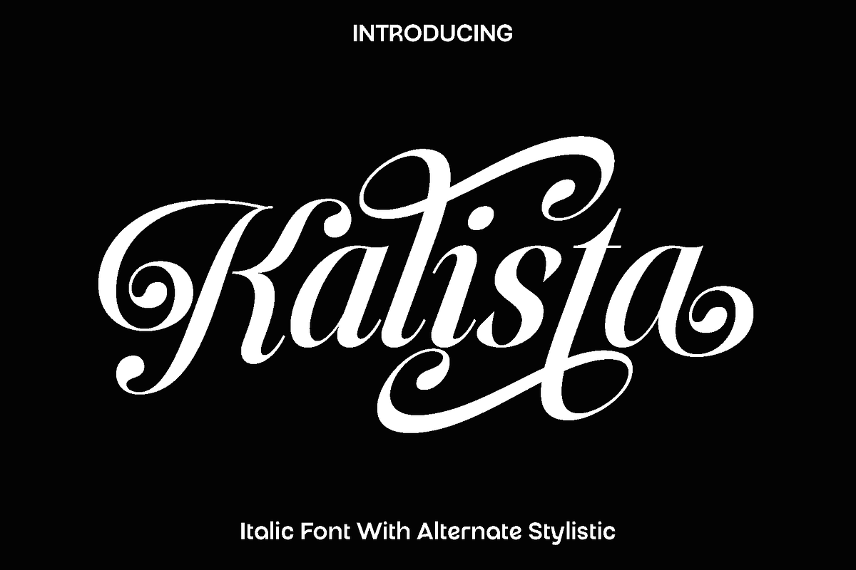 Kalista - Classy Elegant Serif, a Serif Font by Luna Shop (Photo 1 of 6)