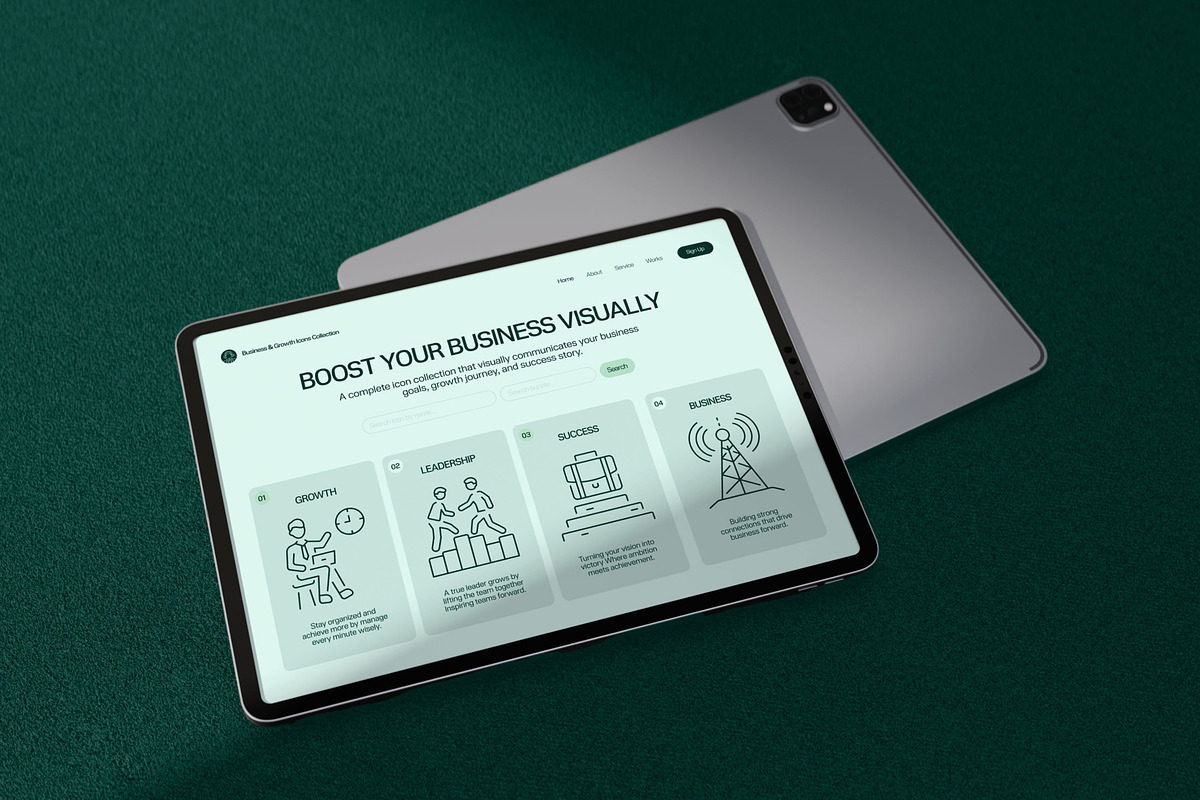 475 Business and Growth Icon, an Outline Icon by Prosymbols (Photo 3 of 13)