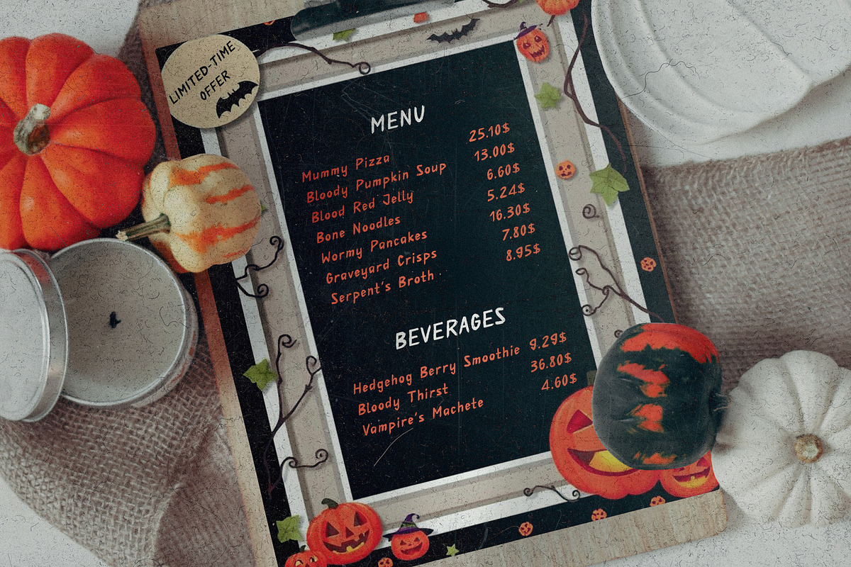 Madalyn's Horror Scream Display Font, a Handwritten Font by CuteDreamyDesign (Photo 4 of 5)