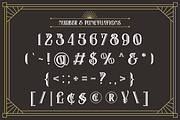Art Nouveco, a Font by ilhamtaro (Thumbnail 8 of 10)