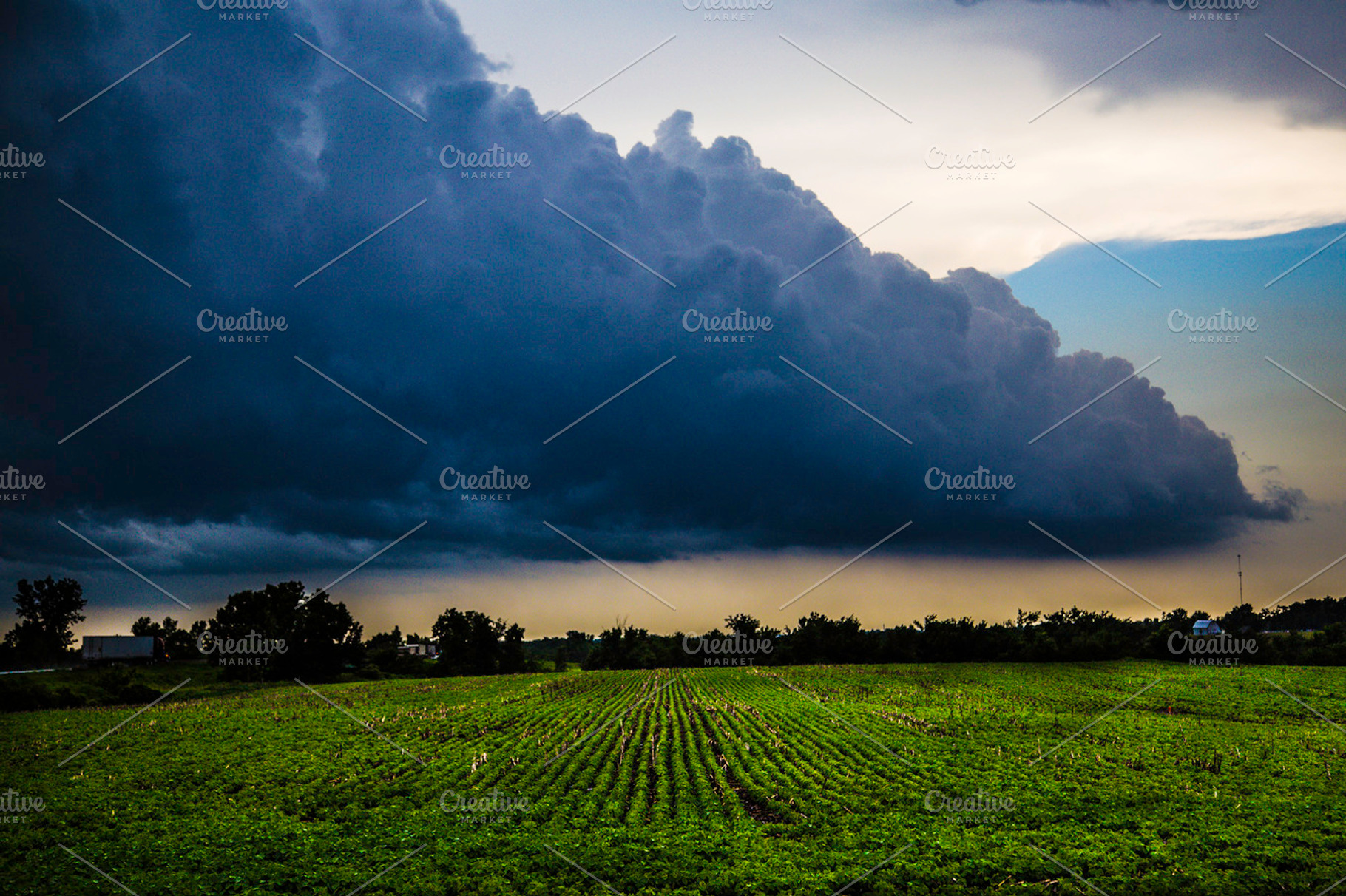 Storm Over Fields