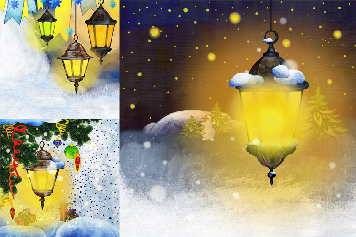 My wonderful winter holidays., a Background Graphic by Anna Art (Photo 7 of 10)
