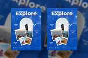 Travel flyer template bundle, a Flyer Template by Tanmoy Topu (Thumbnail 4 of 6)
