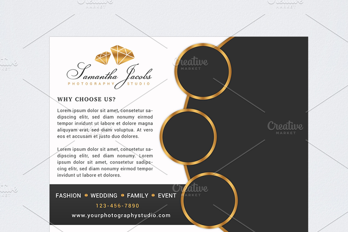 Photography Flyer Template, a Flyer Template by NM-Design-Studio (Photo 4 of 4)