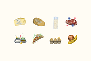 Spoiled Foods, a Food Illustration by Deemak Daksina (Thumbnail 2 of 3)