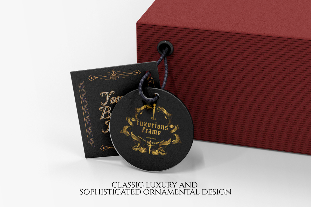 Luxury Ornamental Frame Vol.1, an Object Graphic by Bewalrus Studio (Photo 4 of 4)