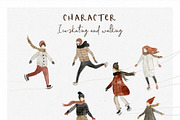 Fantastic Holiday-Winter collection, an Animal Illustration by Graphic Box (Thumbnail 8 of 13)