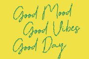 CS Galysia Disco, a Script Font by Craft Supply Co. (Thumbnail 4 of 8)
