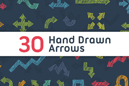 30 Hand Drawn Arrows