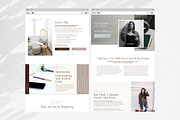 Modern Entrepreneur Showit Website, a Landing Page Template by Sugar Studios (Thumbnail 2 of 8)