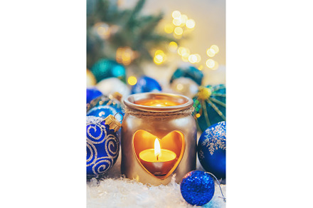 Beautiful christmas background with, a Holiday Photo by yanadjana