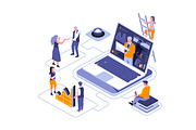 Isometric 3D Illustrations, a Finance Illustration by alexdndz (Thumbnail 12 of 26)