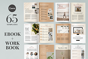 Canva Ebook and Workbook Template, a Marketing Template by Rose & Co. (Thumbnail 2 of 9)