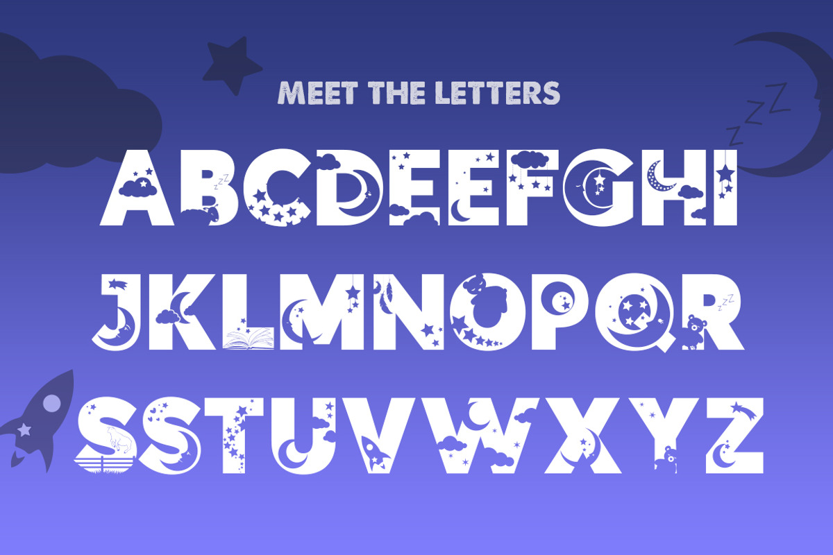 Sweet Dreams Silhouette Font preview 2