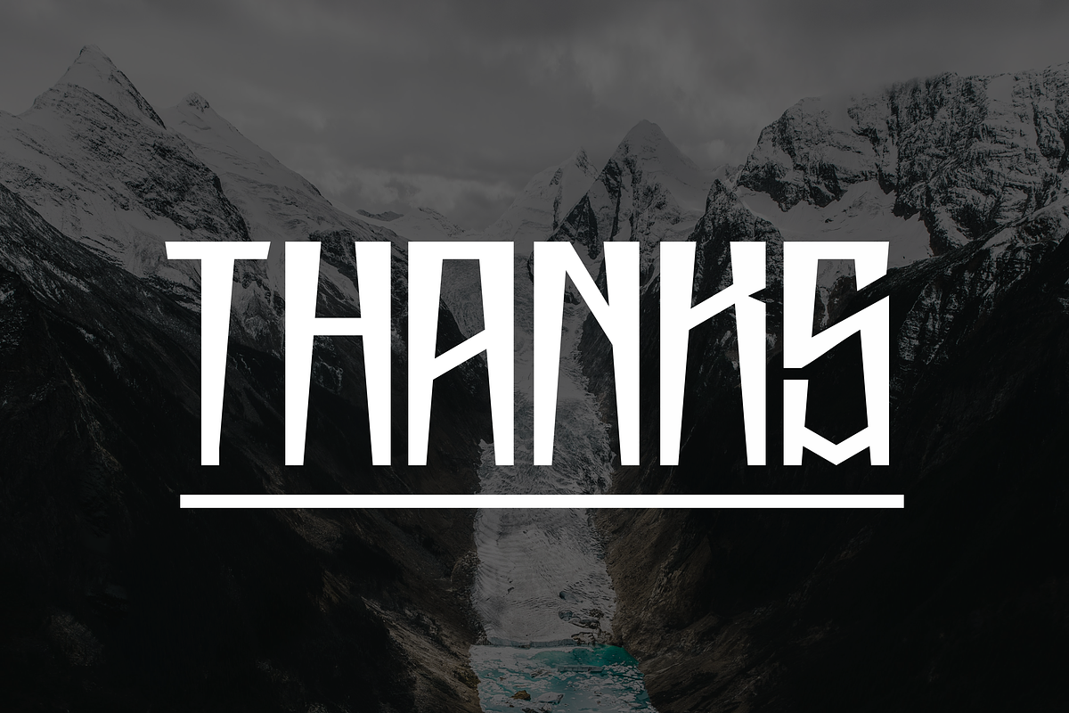 Delmokin-Bold, a Sans Serif Font by riotama85 (Photo 5 of 5)