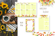 Happy Planning Autumn Collection, a Stationery Template by OlgaSerbun (Thumbnail 2 of 6)