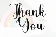 Paradise Rainbow, a Handwritten Font by FreshTypeINK (Thumbnail 7 of 8)