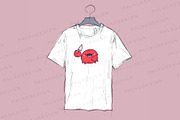 Cute Kawaii Crab Ocean Character, an Animal Illustration by Palau (Thumbnail 2 of 12)