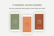 Thanksgiving Insta Highlight Covers, a Social Media Template by Amogh Design (Thumbnail 2 of 9)