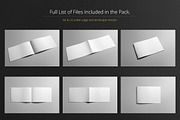Brochure Mock-Up / A4 Landscape, a Print Template by Mockup Cloud (Thumbnail 5 of 5)