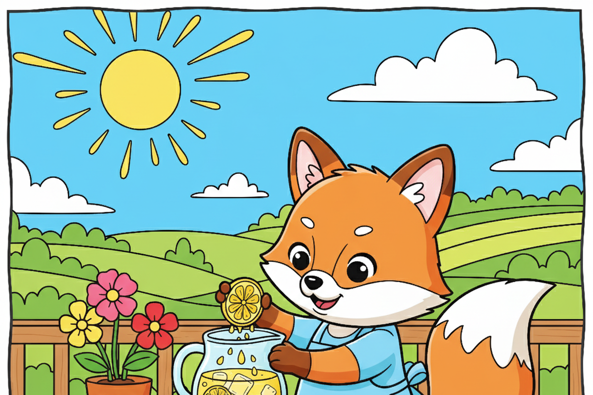 Calm Days Coloring Book Pages, an Illustration by one-touch (Photo 17 of 17)