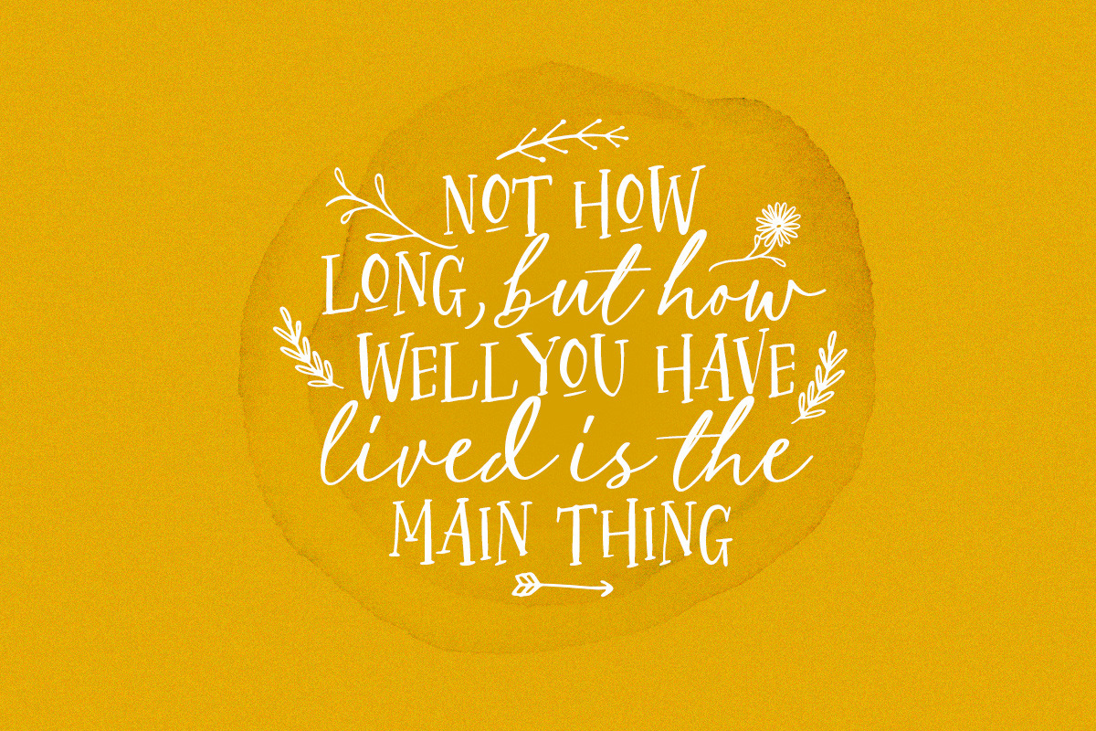 Pretty Garden Font Trio with Doodle, a Font by Letterhend Studio (Photo 2 of 12)