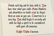 Fusing – Bold Blackletter Simplicity, a Blackletter Font by Sign Studio (Thumbnail 6 of 12)