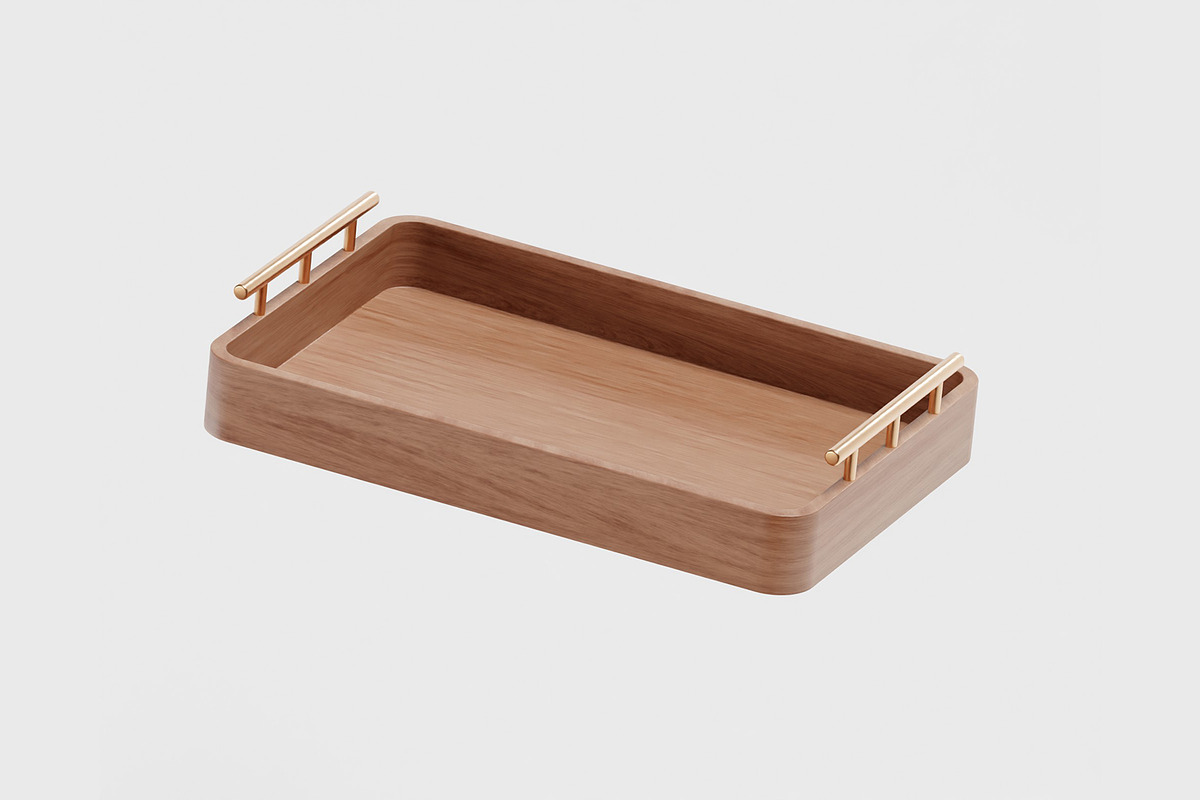 Tray 3d model, an Object 3D Model by fahad121 (Photo 3 of 5)