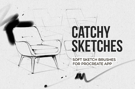 CATCHY SKETCHES Soft Sketch Brushes