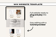 Wix Website - White Luxe, a Websites & App Template by Freedom Business Shop (Thumbnail 3 of 11)