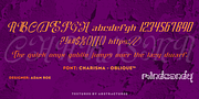 Charisma™, a Blackletter Font by MINDCANDY (Thumbnail 2 of 2)