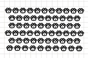 Paws OTF PNG SVG, a Symbol Font by DREAMs Soul G. (Thumbnail 2 of 4)