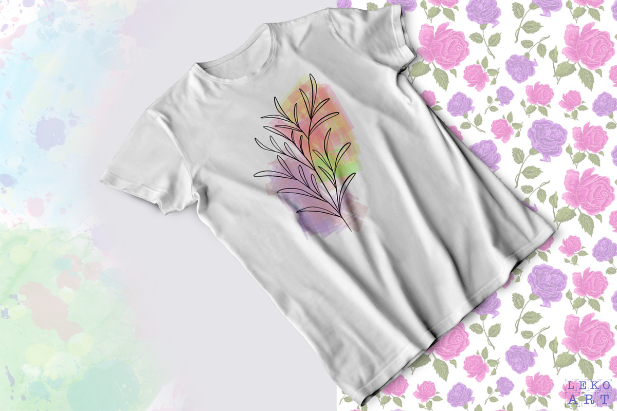 Wildflowers Brush Stamps Procreate, a Brush Add-On by LekoArt (Photo 4 of 8)