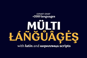 Garbata - 17 fonts, a Sans Serif Font by Zetafonts (Thumbnail 7 of 16)