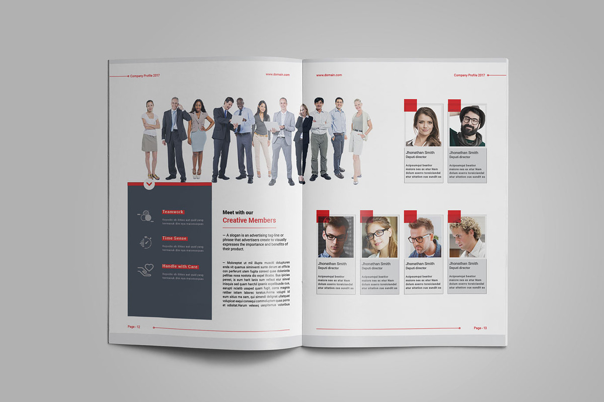 Company Profile, a Brochure Template by Elite_Standard (Photo 3 of 14)